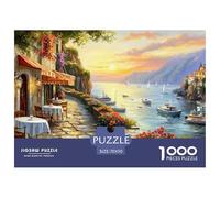 Porti italiani Jigsaw Puzzle Impossible 1000 Pezzi Decorazione Per La Casa. Rilassamento E Intelligence Per Adulti E Ragazzi Da 14 Anni 70x50cm/1000pcs