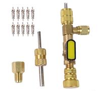 Porti SAE dello strumento 1/4 e 5/16 della sostituzione del centro della valvola del condizionamento d'aria per R410A