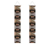Portico Banner WZYWHJ Beer stall on the street Stampa Decor Wall Hanging Banner Door Sign, per Outdoor Indoor Yard Party 30,5 x 180 cm