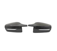 Portiera Anteriore Calotte Specchietto Per BMW Per M2 Per M3 | Calotte Specchietti Tappi Sinistra e Destra,Plastica ABS,Nero lucido/fibra di carbonio,Sostituzione diretta