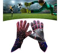 Portiere di Calcio, da Portiere 2 Pezzi di Calcio Anti -slip Latex con Forti Impugnature per il di per Ragazzi Ragazzi (10 ID: 19,9 mm / 0.78in, circonferenza: 61-64 mm)