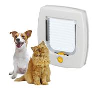 PORTINA PER GATTI E PICCOLI CANI FERPLAST "SWING 3" CON CHIUSURA 4 VIE IN PLA...