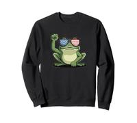 Portland Frog Subtle Protest on No Kings Day Felpa