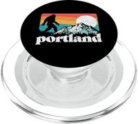Portland Oregon Bigfoot & Mountains Outdoors PopSockets PopGrip per MagSafe