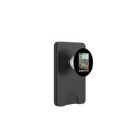 Portland, oregon, orizzonte, ponte, fiume, retro, città, arte PopSockets PopWallet per MagSafe