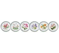 Portmeirion 520240 - Set di piatti per pane e burro, 15,2 cm, colore: rosso, bianco