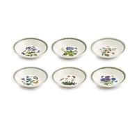 Portmeirion Giardino Botanico Soup Bowl, Vari Motivi - Set di 6, Dia.20cm