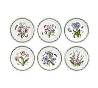 Portmeirion Botanic Garden - Set di 6 piatti piani, 25,4 cm