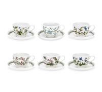 PORTMEIRION BOTANIC GARDEN TAZZA TE' CON PIATTO 6 PZ