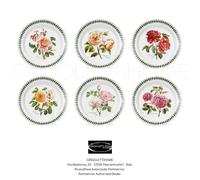 Portmeirion - Botanic Roses - Set 12 piatti piani Mix cm 27 - Rivenditore