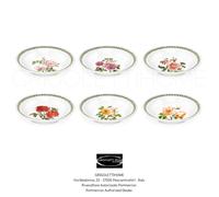 Portmeirion - Botanic Roses - Set 6 Piatti Fondi cm 20 - Rivenditore