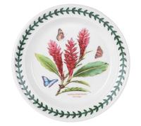 Portmeirion Exotic Botanic Garden Salad Plate with Red Ginger Motif by Portmeirion