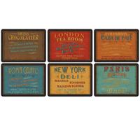 Portmeirion Home & Gifts Pimpernel - Set di 6 tovagliette all'americana, 30,5 x 23 cm