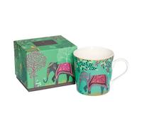 Portmeirion Home & Gifts Sara Miller London - Tazza - Elephant's Oasis, giada chiara (SMIJ78914-XG)