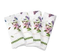 Portmeirion Home & Gifts Set di 4 tovaglioli, Cotone, Multicolore, 45 x 45 x 1 cm