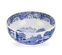 Portmeirion Home & Gifts Spode - Ciotola Rotonda Blu Italiana, 27,5 x 27,5 cm