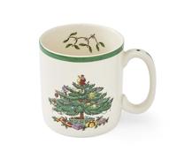 Portmeirion Home & Gifts Spode - Set di 4 tazze con albero di Natale, in ceramica, multicolore
