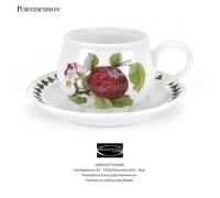 Portmeirion - Pomona - Tazza colazione con piatto Apple - 280 ml