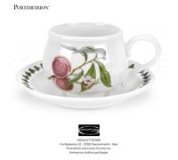 Portmeirion - Pomona - Tazza colazione con piatto Peach - 280 ml