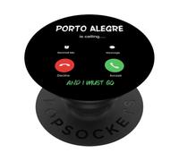 Porto Alegre chiama e devo andare in Brasile in viaggio PopSockets PopGrip Adesivo