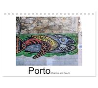 Porto - Charme am Douro (Tischkalender 2026 DIN A5 quer), CALVENDO Monatskalender: Ein Spaziergang durch Portos Altstadt
