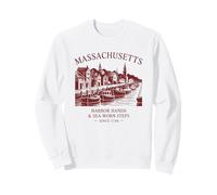 Porto del Massachusetts: Storia e Tradizione dal 1788 Felpa