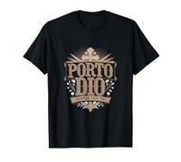 Porto Dio Sempre con Me: Design Scherzoso e Ironico Maglietta