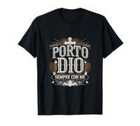 Porto Dio Sempre con Me: Design Scherzoso e Ironico Maglietta