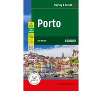 Porto, Innenstadtplan 1:10.000, freytag & berndt: City Pocket, Stadtplan, wasserfest und reißfest