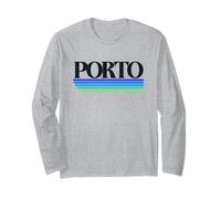 Porto Portogallo Retro Graphic CV29X Maglia a Manica