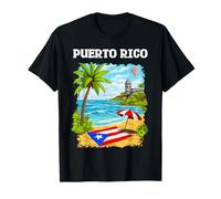 Porto Rico Bandiera portoricana Orgoglio portoricano Maglietta