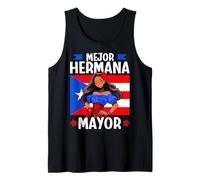 Porto Rico Mejor Hermana Mayor Edizione Queen Flag Canotta