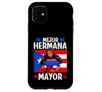 Porto Rico Mejor Hermana Mayor edizione Queen Flag Custodia per iPhone 11