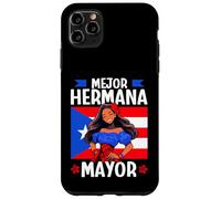 Porto Rico Mejor Hermana Mayor edizione Queen Flag Custodia per iPhone 11 Pro Max