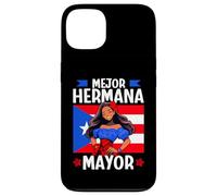 Porto Rico Mejor Hermana Mayor edizione Queen Flag Custodia per iPhone 13