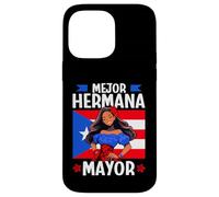 Porto Rico Mejor Hermana Mayor edizione Queen Flag Custodia per iPhone 14 Pro Max