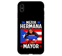 Porto Rico Mejor Hermana Mayor edizione Queen Flag Custodia per iPhone XS Max