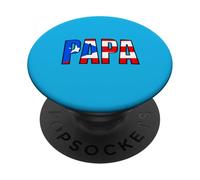 Porto Rico Papa Padre PR Latino Regalo PopSockets PopGrip Adesivo