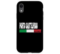 PORTO SANT'ELPIDIO City Italia Travel Lovers Bandiera Italia Custodia per iPhone XR