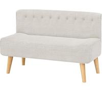 PortoAlegre Divano doppio posto 04 - Comodo 2 posti in tessuto, schiuma e compensato: ideale per rilassarsi, coccole e maratona di serie