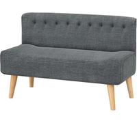 PortoAlegre Doppio posto: comodo 2 posti in tessuto, schiuma e compensato: ideale per rilassarsi, coccole e maratona di serie