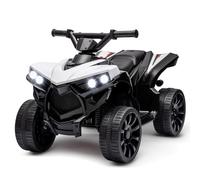 PortoAlegre Quad Elettrico 6v Per Bambini, Auto Elettrica Per Bambini Con Luci a LED e Musica, 1,5-3 Km/h, Clacson, ATV Per Bambini Dai 3 Anni in Su