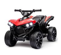 PortoAlegre Quad Elettrico 6v Per Bambini, Auto Elettrica Per Bambini Con Luci a LED e Musica, 1,5-3 Km/h, Clacson, ATV Per Bambini Dai 3 Anni in Su