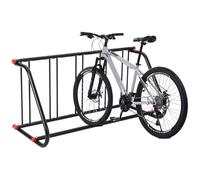 PortoAlegre Supporto per bicicletta da pavimento, per pneumatici di larghezza fino a 76 mm, supporto per bicicletta, supporto multiuso, per bici da corsa, e-bike, mountain bike