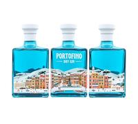 Portofino Dry Gin Edizione Invernale - Panorama Bundle 3x500ml