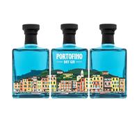 Portofino Dry Gin Panorama Bundle - 3 x 500 ml