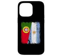 Portogallo Argentina Mezza Bandiera Portoghese Radici Argentine Custodia per iPhone 14 Pro Max