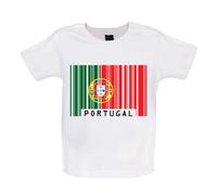 Portogallo Barre Bandiera - Bambino T-Shirt / Body - Portoghese Lisbona Città