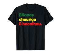 Portogallo Cibo Bifanas Chourico Bacalhau Maglietta