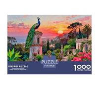 Portogallo Sintra Quinta Da Regaleira Puzzle in Legno Impermeabile DIY Puzzles Da 1000 Pezzi Regali Per Adulti Divertenti Per Decorazioni Domestiche